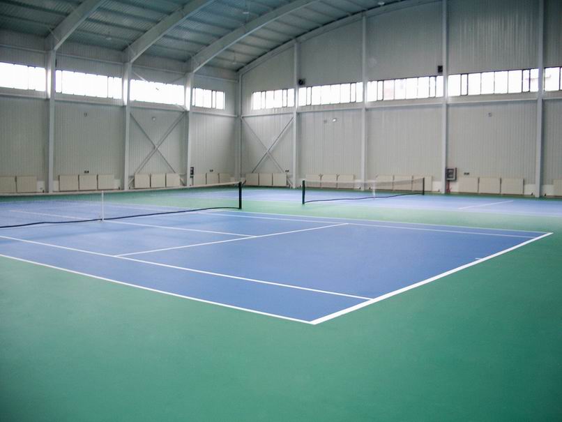 PVC tennis floor