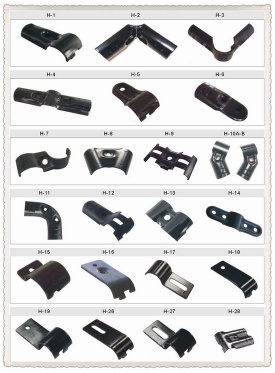 Metal joints of PE/Plastic Coated Lean pipe /Tube,Flow Pipe System