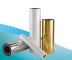 PET metalized thermal lamination film (silver & golden)