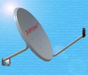 TV satellite dish antenna