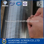 2014 New product wedge wire screen/johnson v wire screen for drilling well