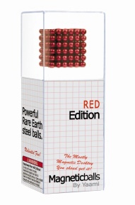 Red Magnet Balls, Neocube D5mm 216pcs/set