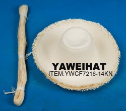 Chinese Glazed Paper Hat Body - YWCF7216-14K