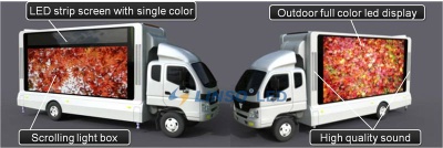 Mini Mobile LED Truck, LED Van (complete unit)
