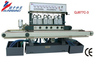 Horizontal beveling glass grinding machine QJ877C-3 - QJ877C-3