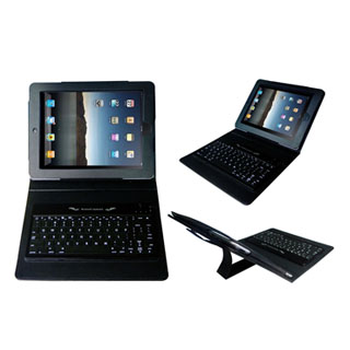 bluetooth version 3.0 keyboard with leather case
