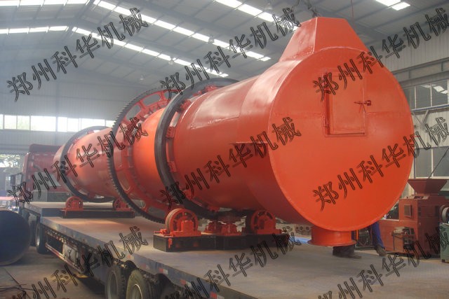 Rotary dryer with ISO9001:2008