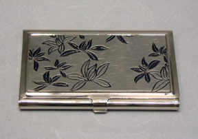 CB-12 Fine Pewter Name Card Case