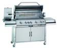 BBQ gas grills with Infrad back burner