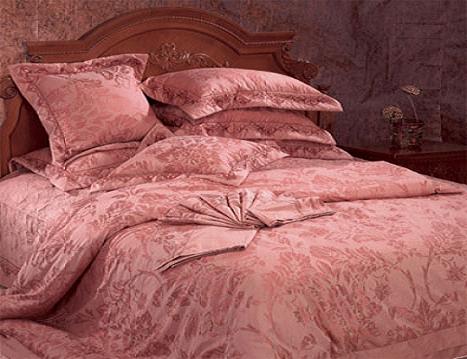 cotton jacquard comforter set 