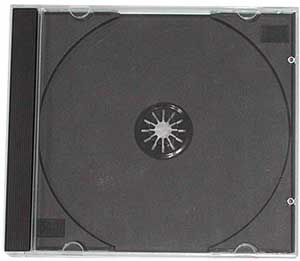 10.4mm Single CD jewel case