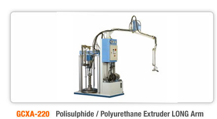 Polisulphide/Polyurethane Extruders