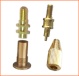 metal parts, metal connectors, fasteners, fitting and housing, copper axle ,copper piller