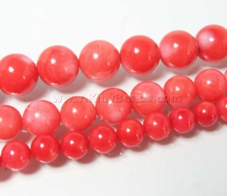 coral beads