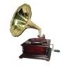 Plain square Wooden Gramophone - wooden gramophone