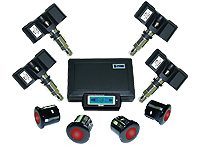 Tire pressure monitor system + wireless packing sensor