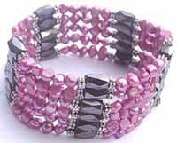 magnetic pearl bracelet