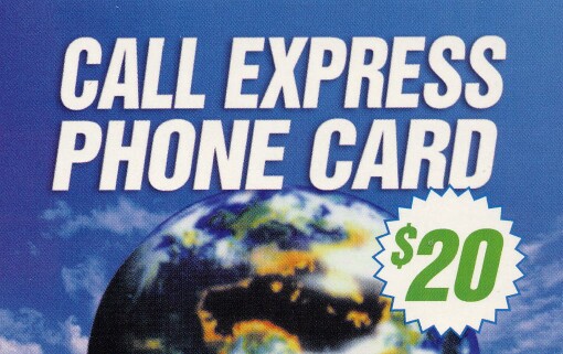 Prepaid phone card