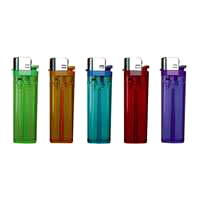 7.7cm/8.0cm disposable/refillable lighter with color head