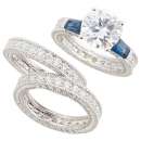 925 Sterling Silver Jewelry - Ring Set