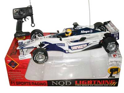 r/c formular racing car