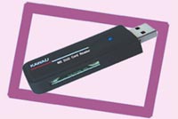 USB MS Duo card reader