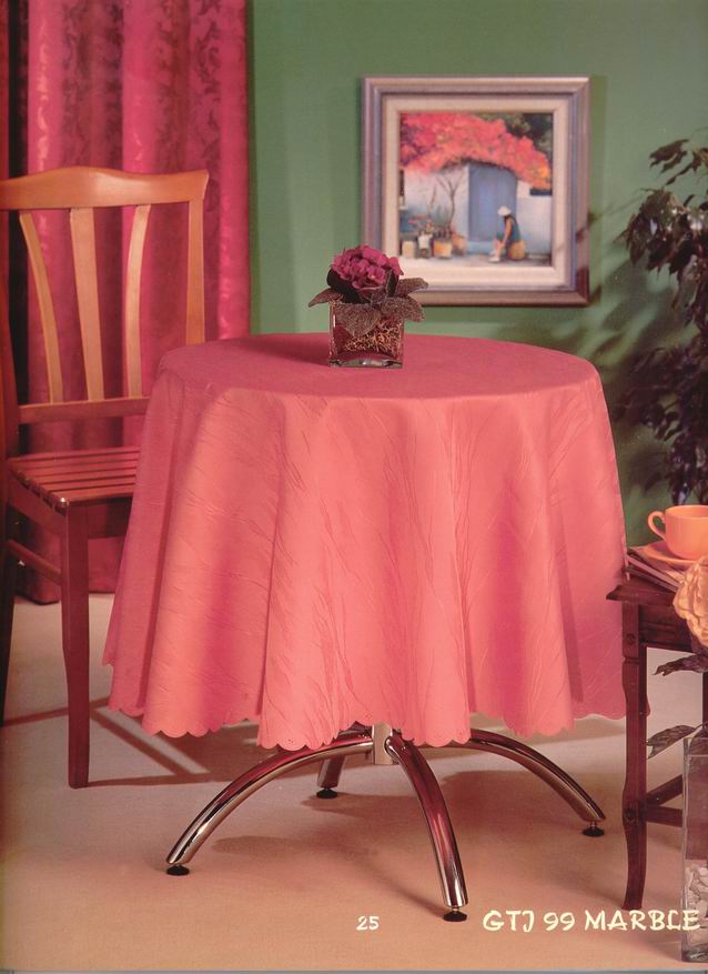 100% polyester jacquard table cloth