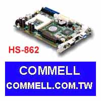 HS-862 Half-size ISA-bus Socket 370 Pentium-III / Celeron CPU Card