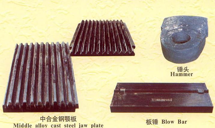 Jaw Plates & Cheek Plates For Jaw Crushers