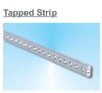 Tapped strips