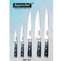 5pc Kitchen Knife Set | Black Synthetic Handles!!salesprice