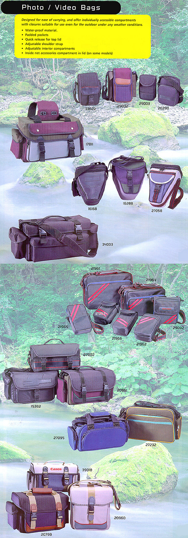 Photo / Video Bags
