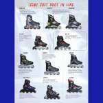 Semi Soft Boot In Line Skates. - Semi-Soft Inline Series