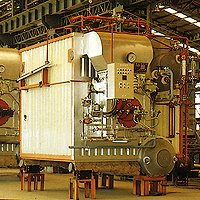 Package Water Tube Boiler Fuel Oil / Gas