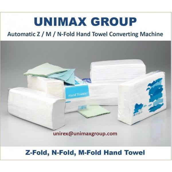Automatic Z / N-Fold Paper Hand Towel Converting Machine