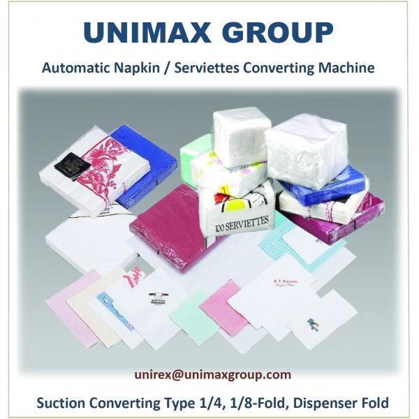US-234-A Suction Type Tissue Paper Napkin/Serviette Converting Machine
