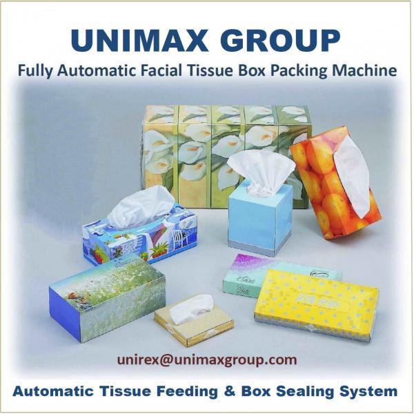 UC-228-BPAA Fully Automatic Facial Tissue Box Packing Machine