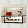 8ft Espresso Cart - 1308-1