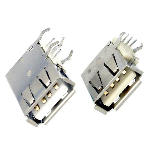 USB A TYPE SOCKET RECEPTACLE PCB DIP UPRIGHT ANGLE!!salesprice