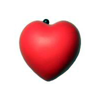 Stress Ball in Heart Shape with Shaking Function