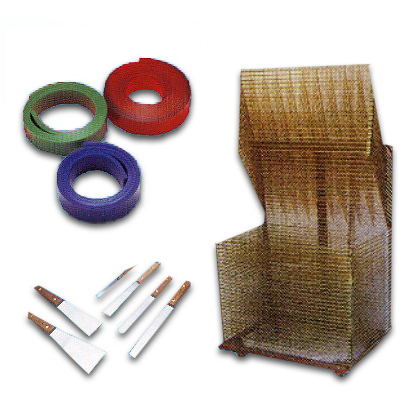 Squeegee/Palette Knife/Portable Drying Rack