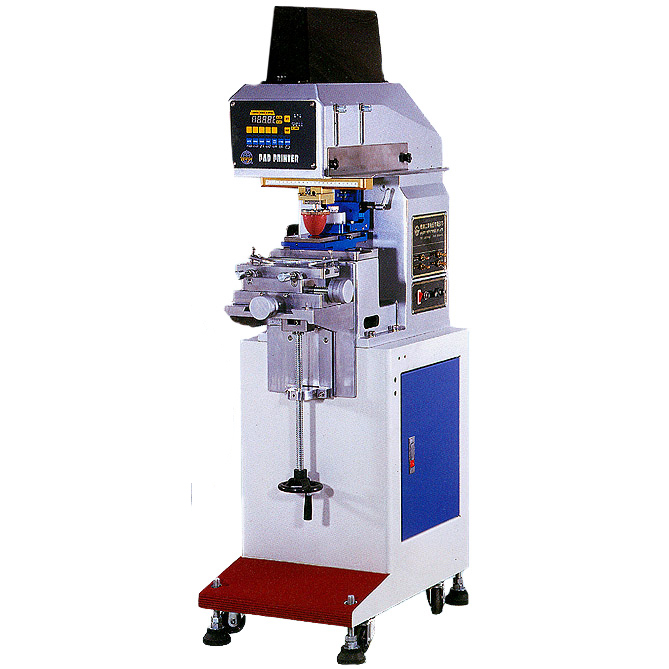 Horizontal Single Color Sealed Ink Cup Pad Printer