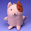 Dancing Pets For Handy Phone Accessory, Mobile Phone Accessory-Flashing & Animal Sound Key Holder