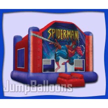 Inflatables, Bounce Houses, Spiderman Castle(J7086)