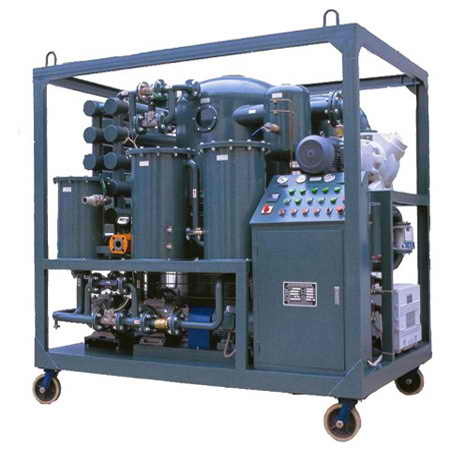 Double-stage transformer oil purification