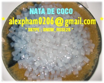 Nata De Coco, Coconut Jelly, Crushed Aloe Vera Jelly