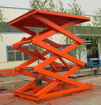 scissor lift platform: This kind of lift is usually used in production lines with different work levels, cargos moving......