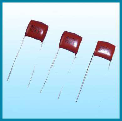 Varied capacitance range, small size and light weight. Long life due to self-healing effects. With epoxy resin coating.