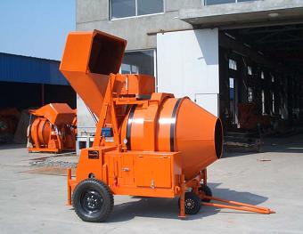 TOPALL 350L diesel concrete mixer