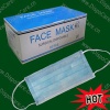 disposable face mask, surgical face mask, nonwoven face masks, 3-ply earloop face mask, 3-ply tie on face mask